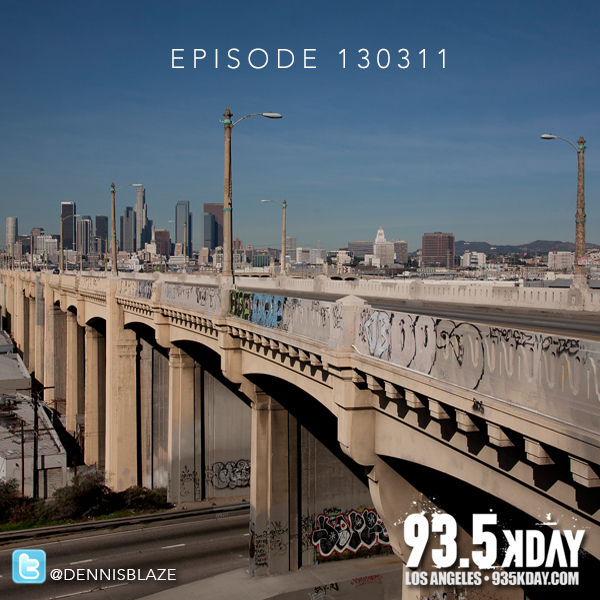 Ep.130311 93.5 KDAY Los Angeles (Old School Hip-Hop) (Live in the mix) episode artwork