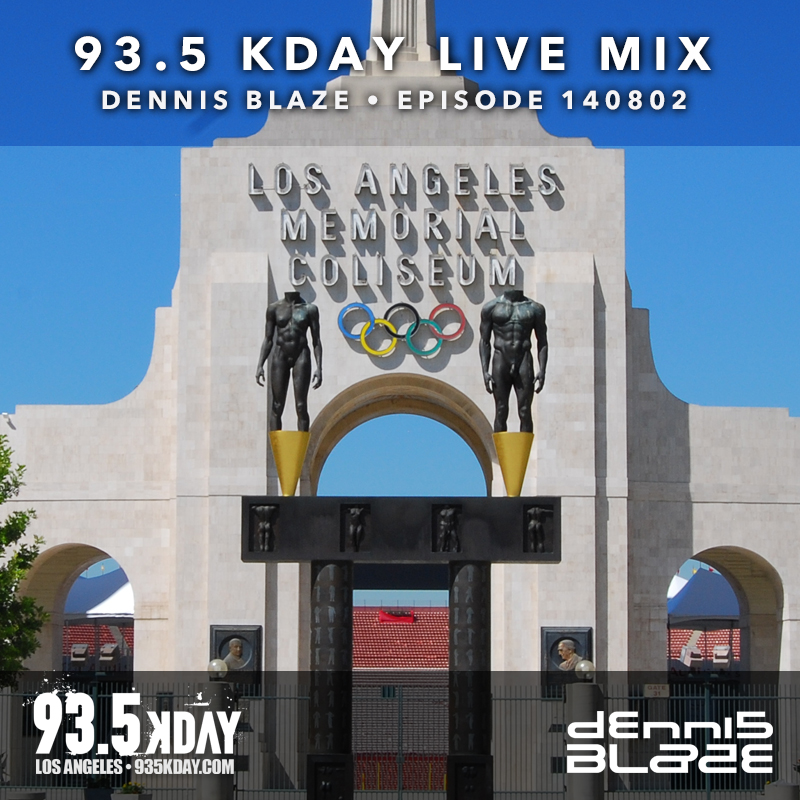 Ep.140802 93.5 KDAY Los Angeles (Old School Hip-Hop) (Live in the mix) episode artwork